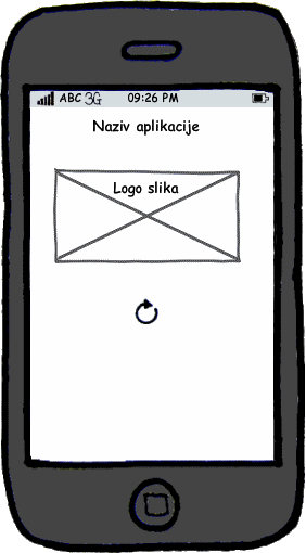 Portal grupne kupovine, Splash screen